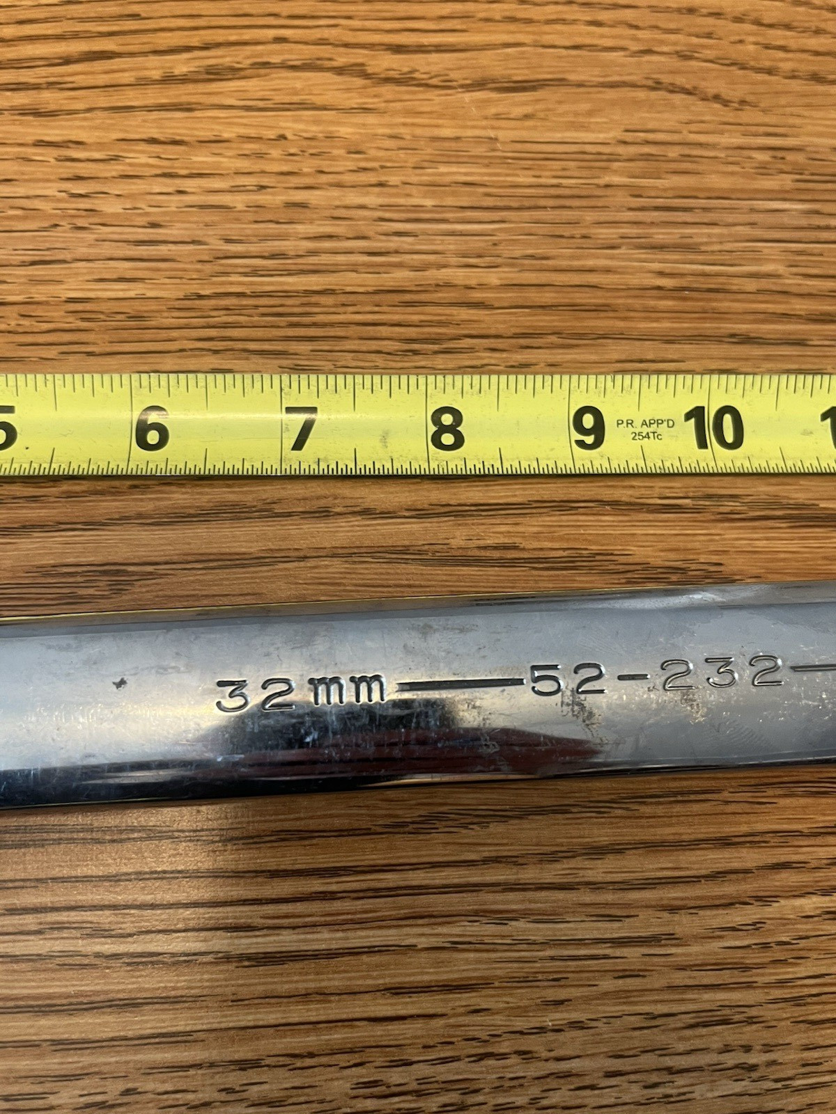 32mm open end box wrench Armstrong 12pt 18 inches long