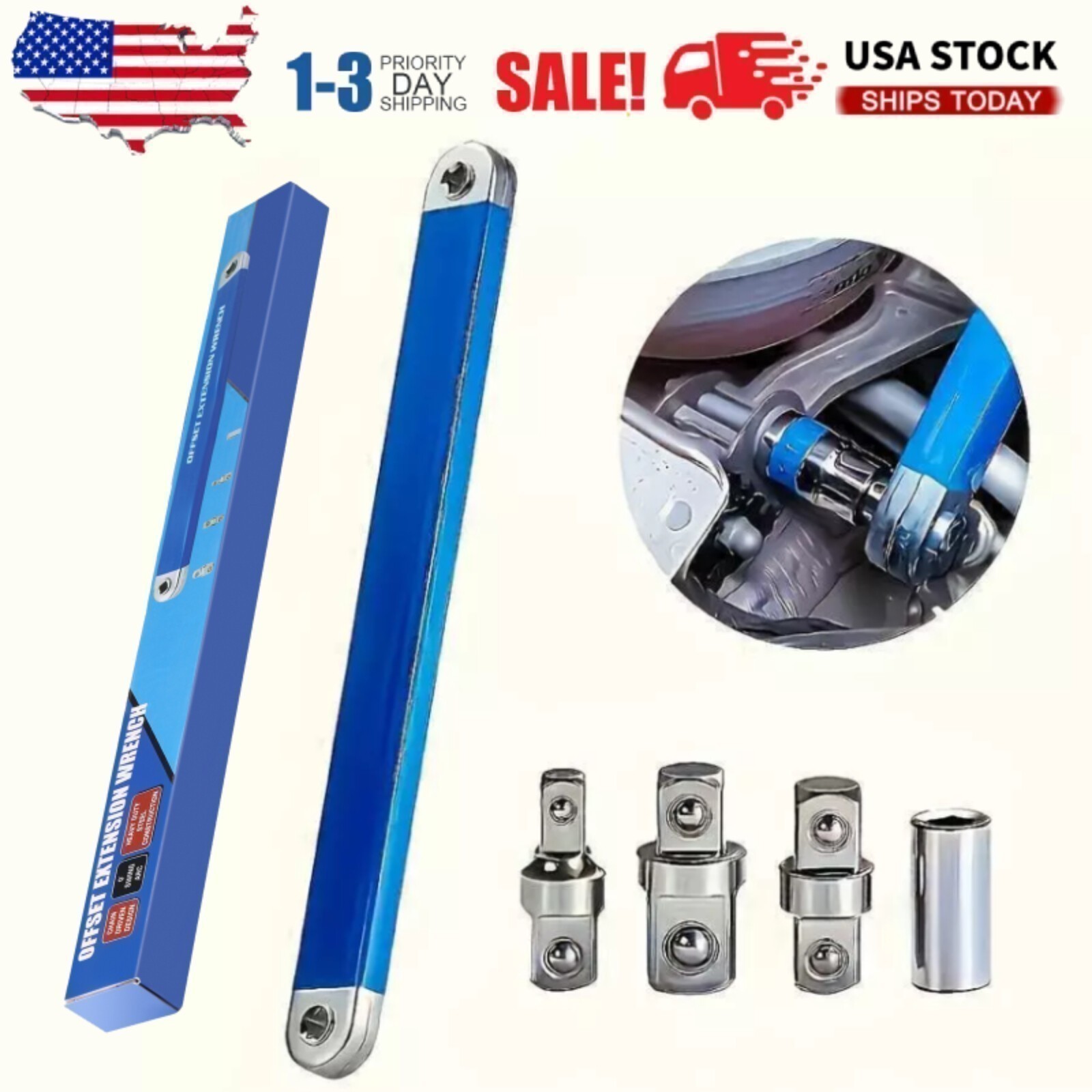 offset extension wrench extender adapter new extension wrench set