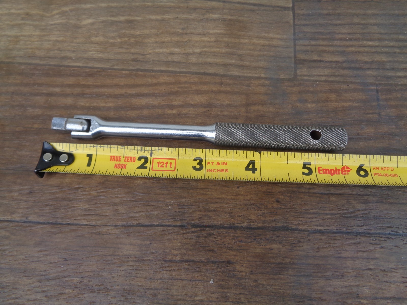 Vintage THORSEN Breaker Bar 1/4″ Drive Knurled Handle #18M USA