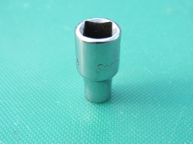 SNAP ON 3/16″ TM6 1/4″ DRIVE SAE 6 POINT SHALLOW UNDERLINE SOCKET TM 6 3/16 IN