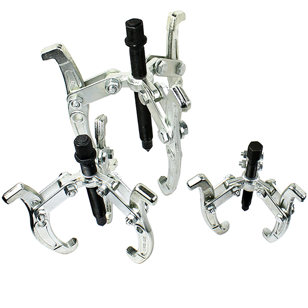 4 PCS Gear Puller Set 3″ 4″ 6″ 8″ – 3 Jaws Bearing Puller Mechanic Gear Pulley