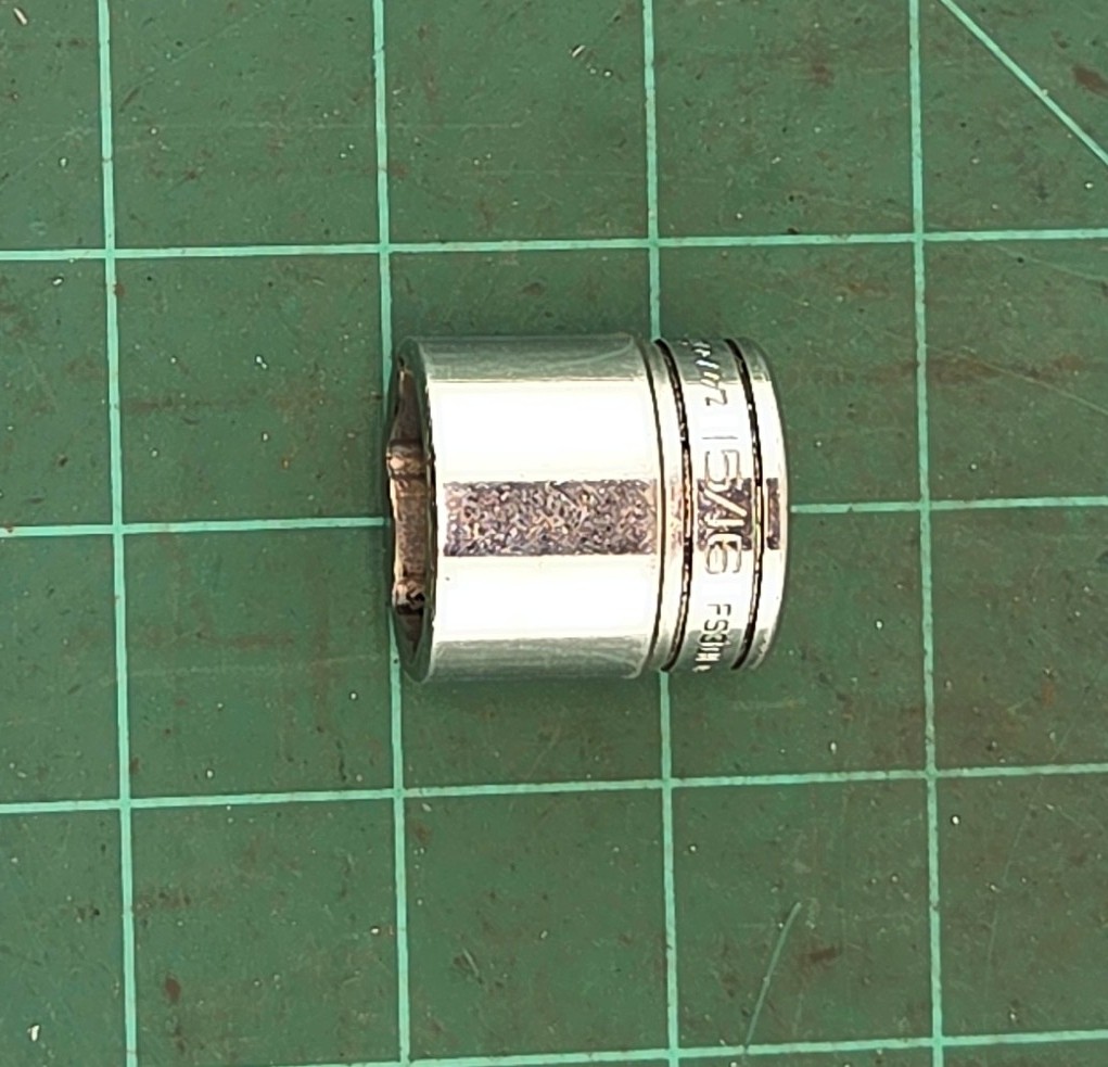 Snap On Tools 3/8″ Drive 15/16″ FS301 Shallow Socket 6 point