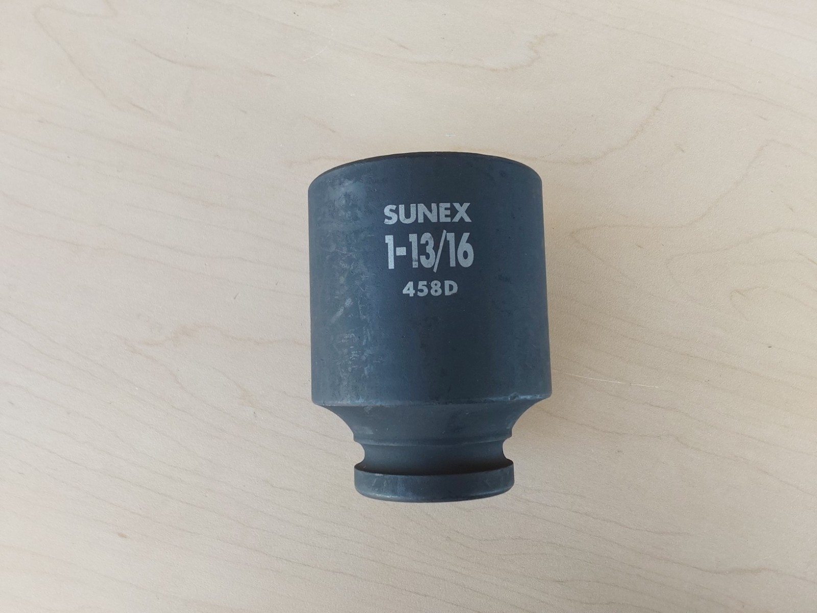 Sunex 3/4″ Drive 1-13/16” 6 Point Deep Impact Socket 458D – New – Free Shipping