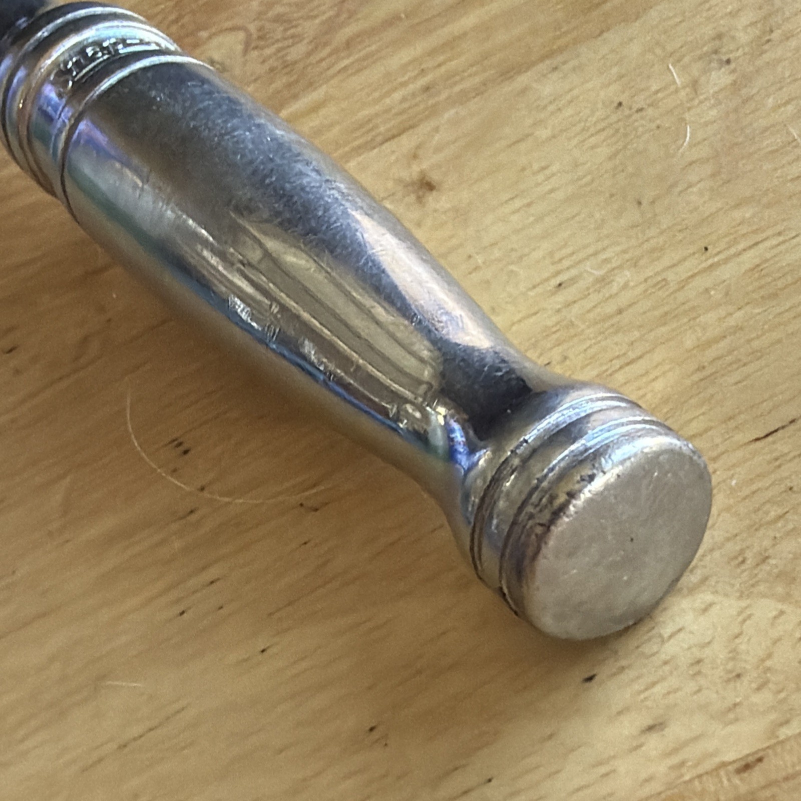 Snap On Tools 7-3/8″ Long Ratchet 3/8″ Drive F720 Vtg Made in USA READ!