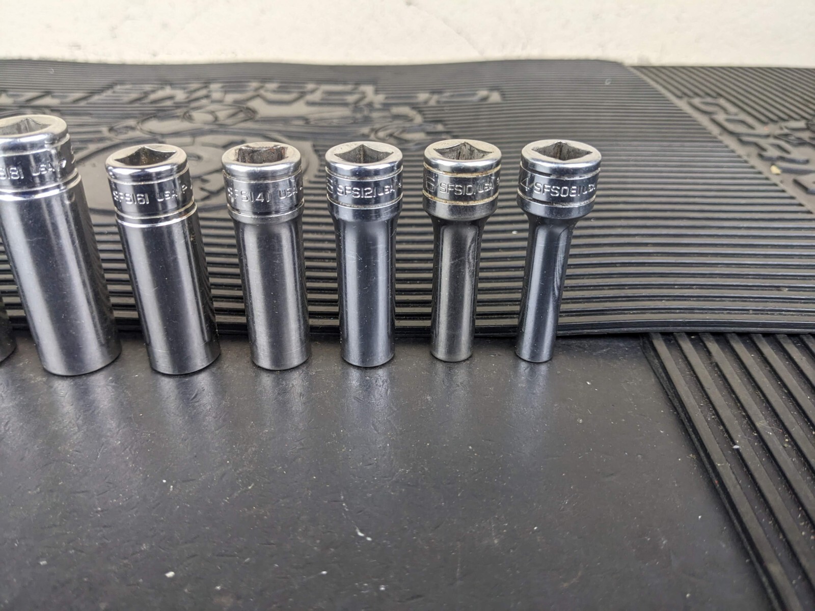 #bg225 Snap on Tools 211SFSY 3/8″ Drive Deep Chrome Socket Set Socket Set