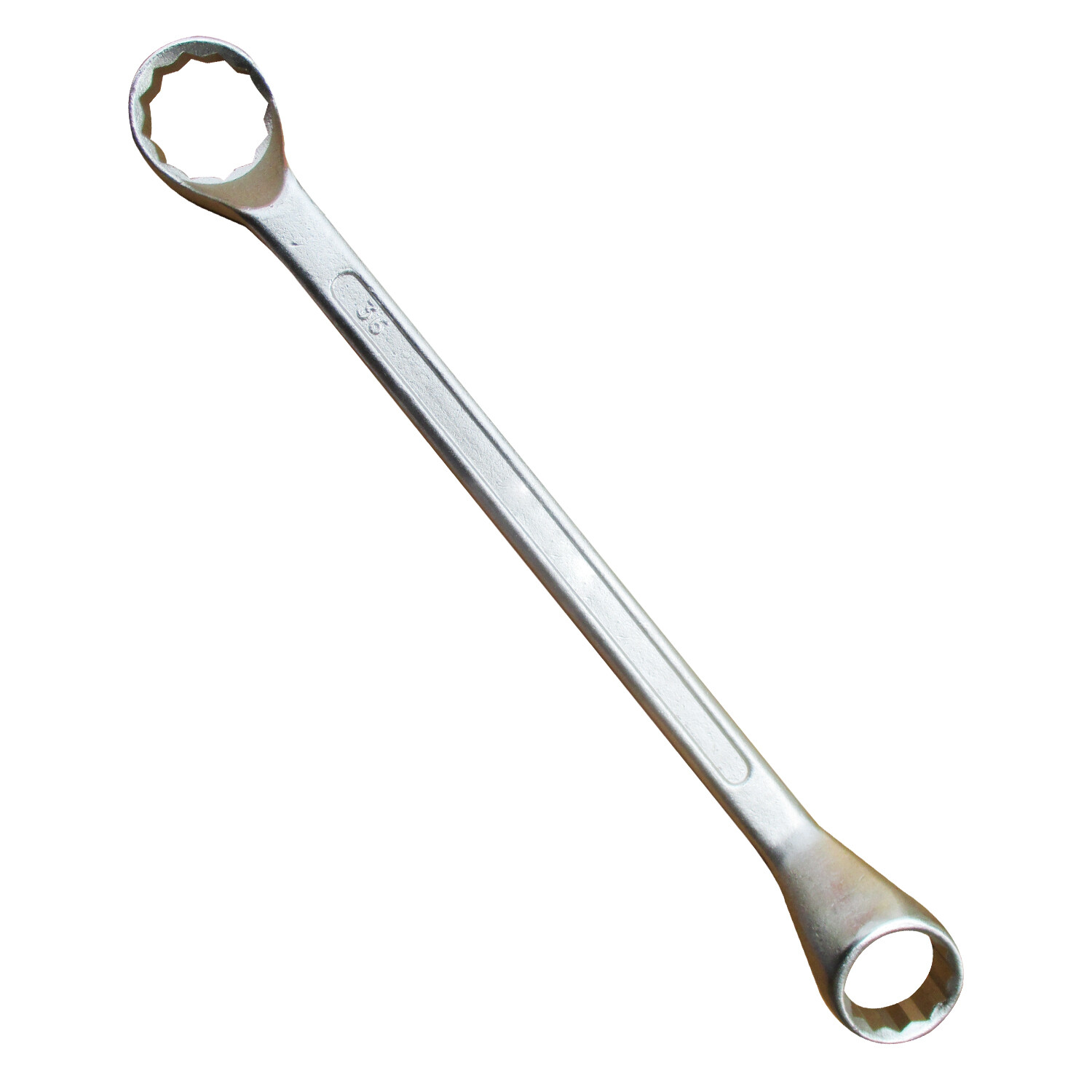 9mm x 11mm BI Hexagonal Double End Ring Spanner Set Deep Offset CRV Steel