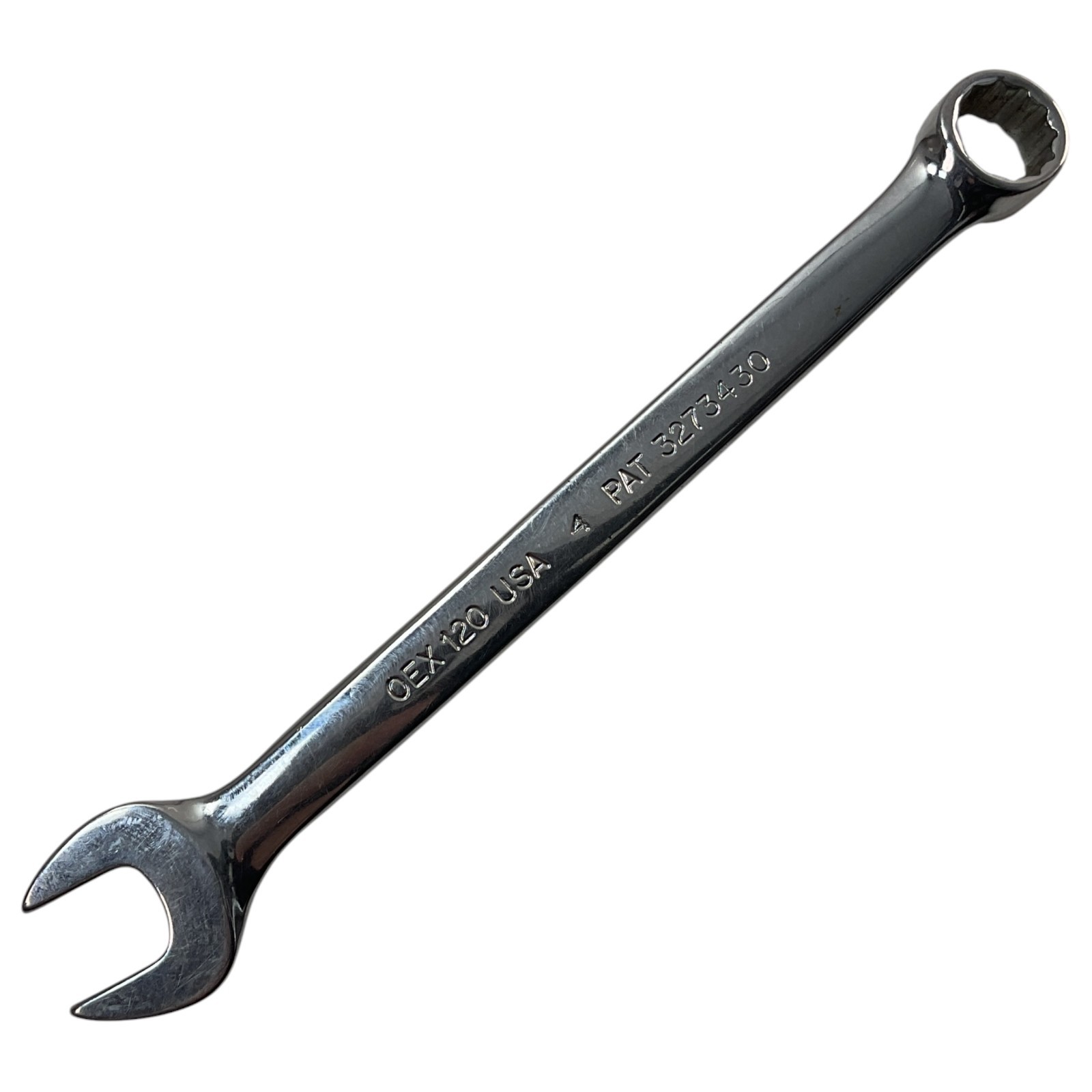 Snap-on Combination Wrench 3/8″ 12 Point OEX120 Sold As Pictured Mechanic Tool