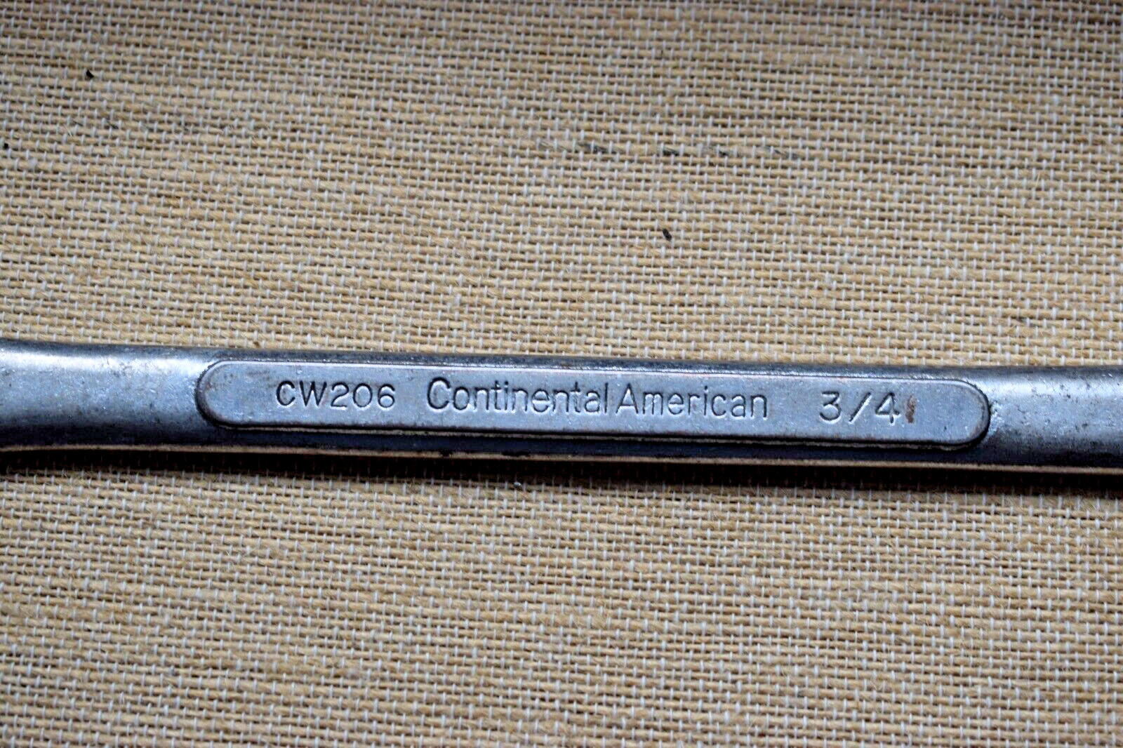 Continental American 3/4″ Combination Wrench CW 206 Chrome Vanadium Japan Vtg