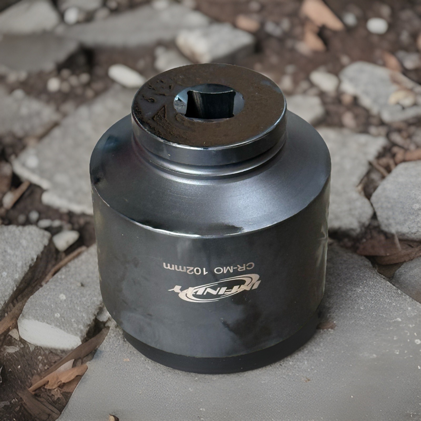 102mm Metric Jumbo Impact Socket 1″ Inch Drive 6 Pts Cr-MO Machinery Truck