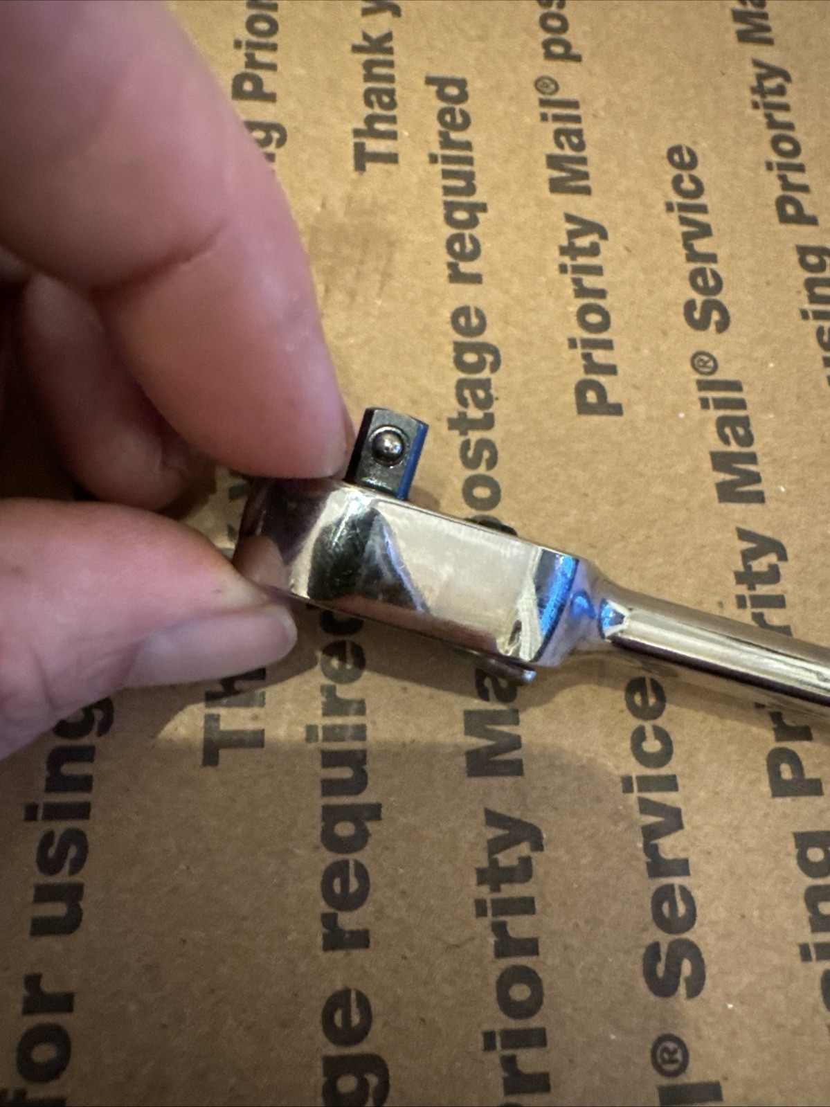 Snap-on 1/4″ Drive Chrome Ratchet TL72 Dual 80™ Tech 6 1/2″ Long