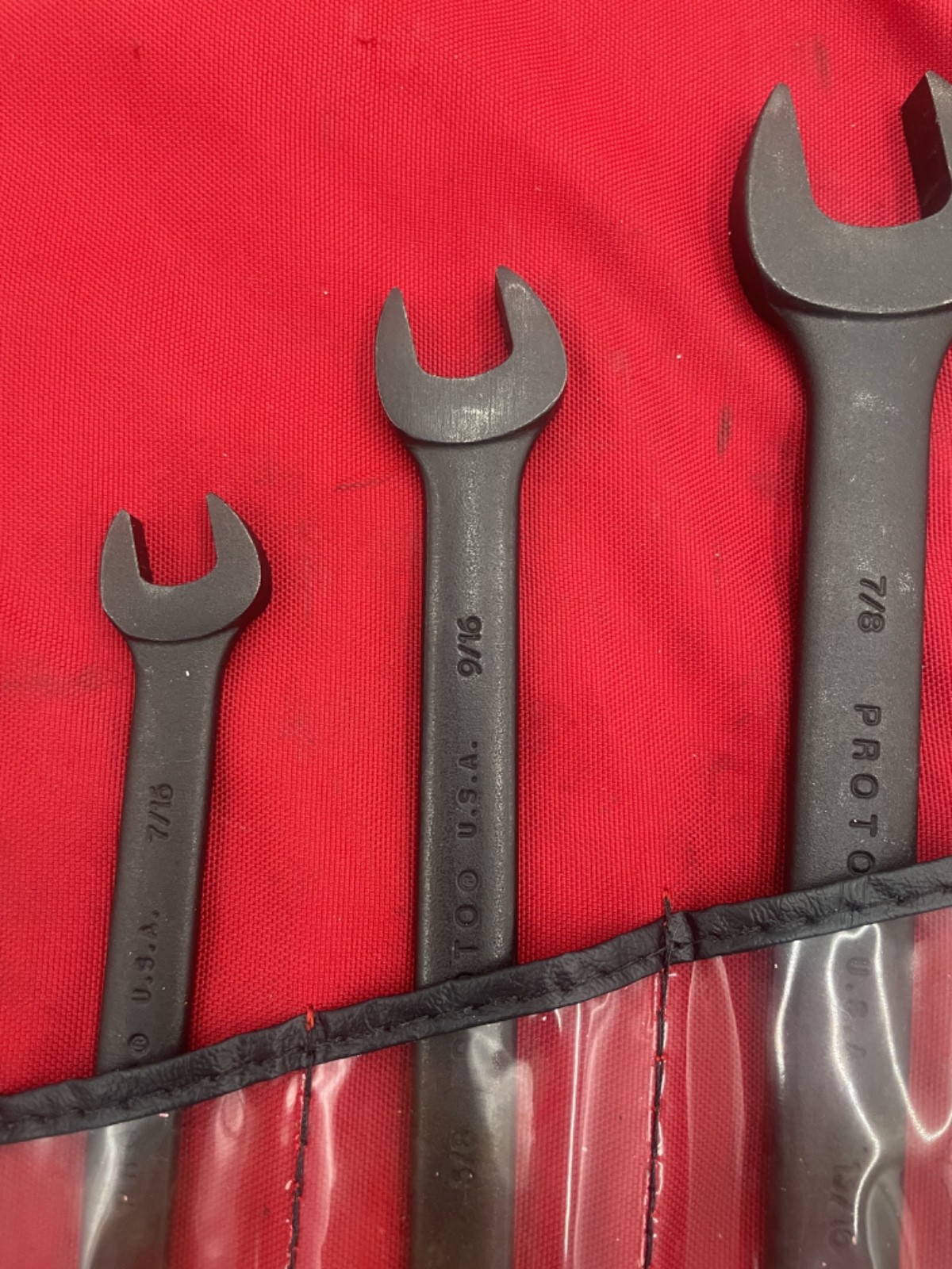 PROTO Open End Wrench Set SAE 1/2 – 1-5/8 in 9 Piece