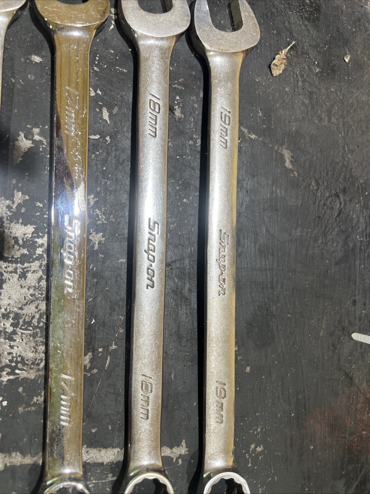 Snap On OEXM Metric Combination Wrench Set 8mm -19mm 12 Pieces