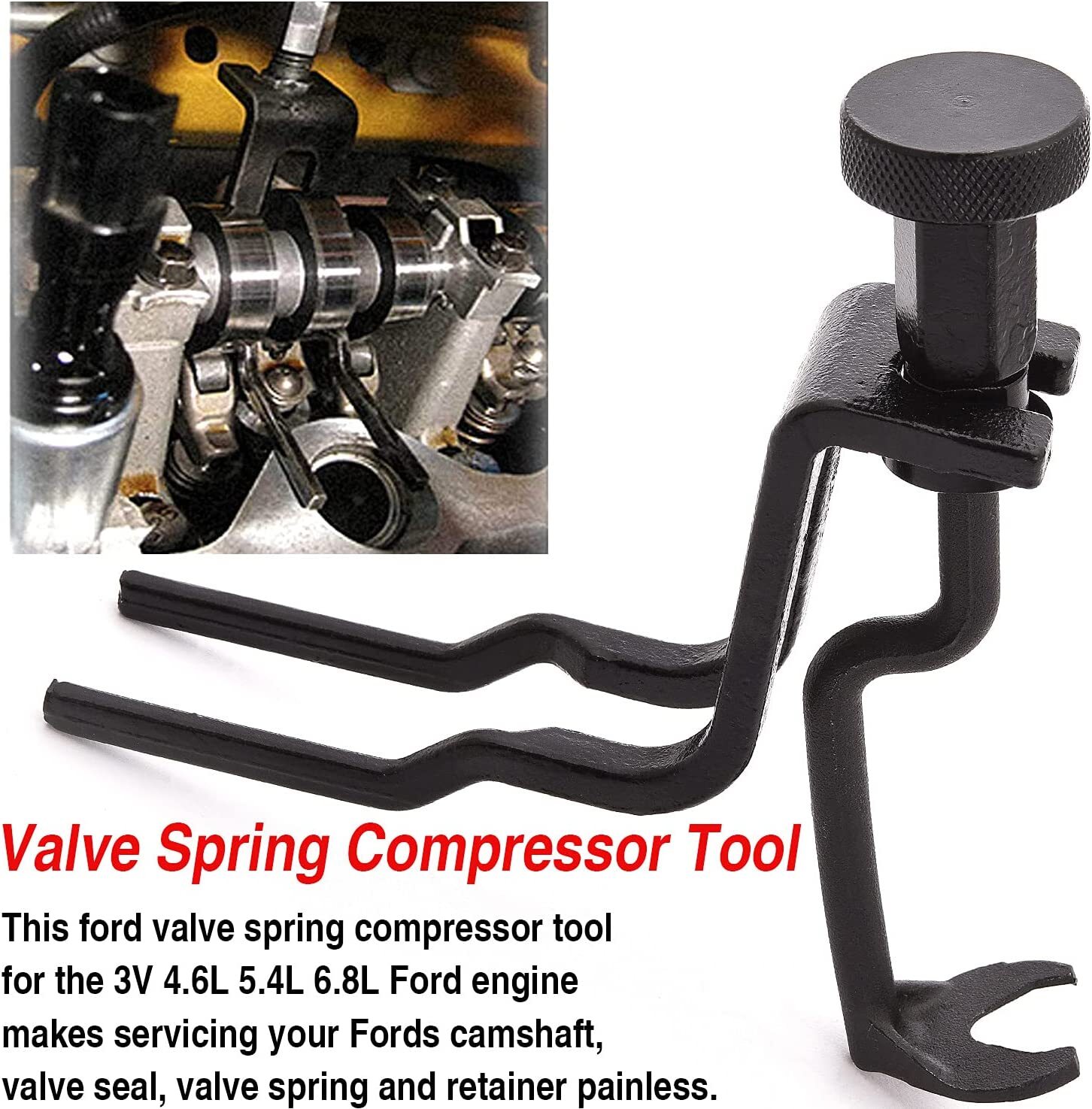 Engines Repair Tool Kit – Valve Spring Compressor for Ford 4.6L/5.4L/6.8L 3V