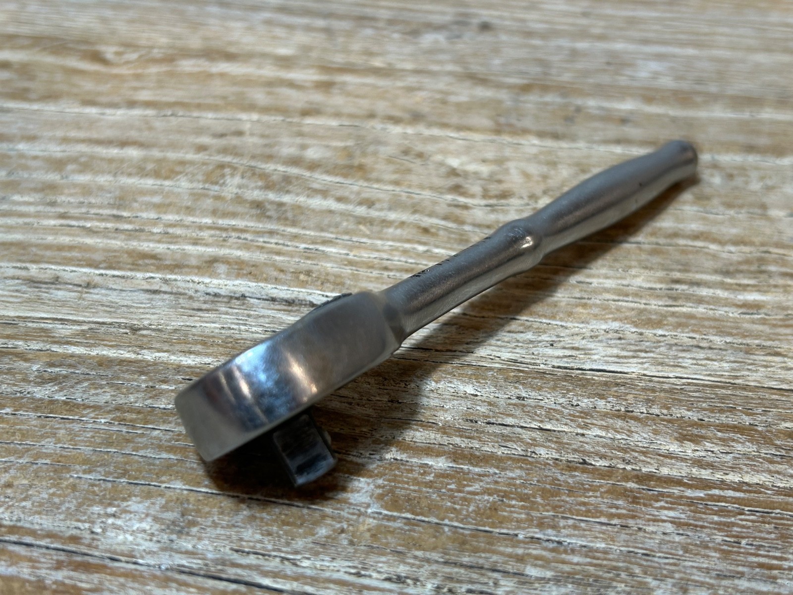 Vintage Snap On 1/4 Dr Ratchet w/ oil hole GM70R FREE SHIPPING GC!