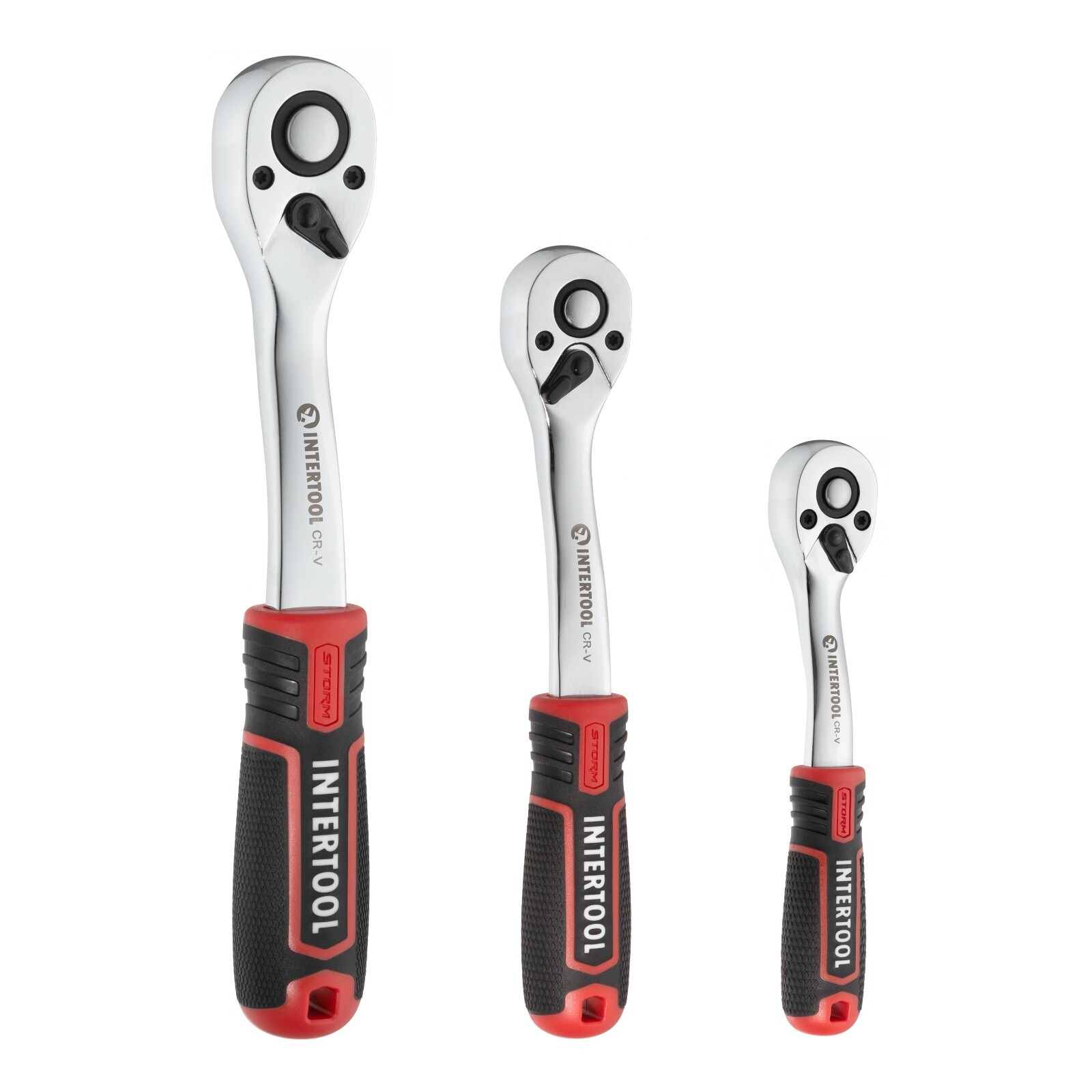 INTERTOOL 126pc 1/4″, 1/2″, and 3/8″ Ratchet Socket Wrench and Bit Set ET08-8126