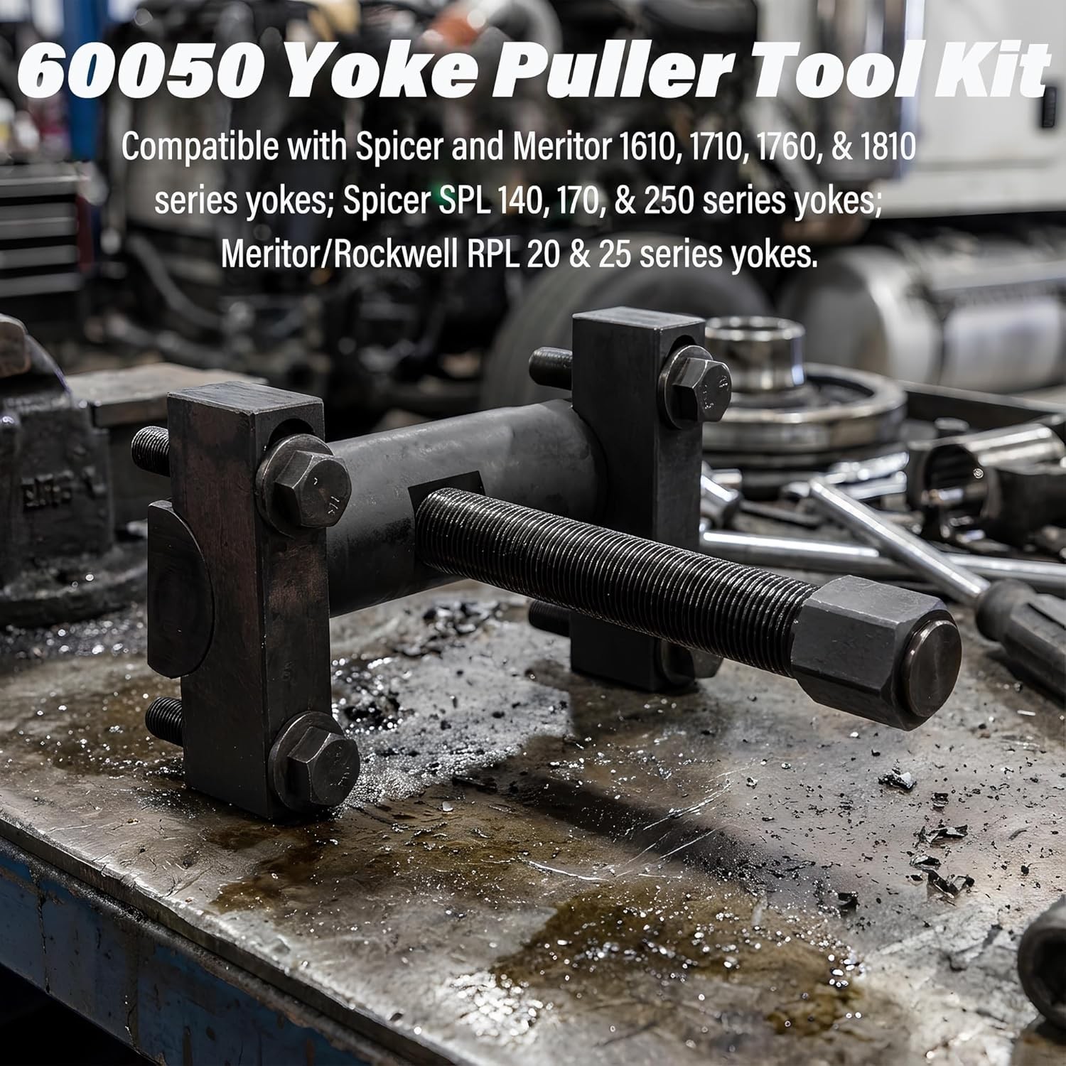 Heavy Duty Yoke Puller Tool For Semi Trucks, Class 6-8 Trucks & Equipment, 10803