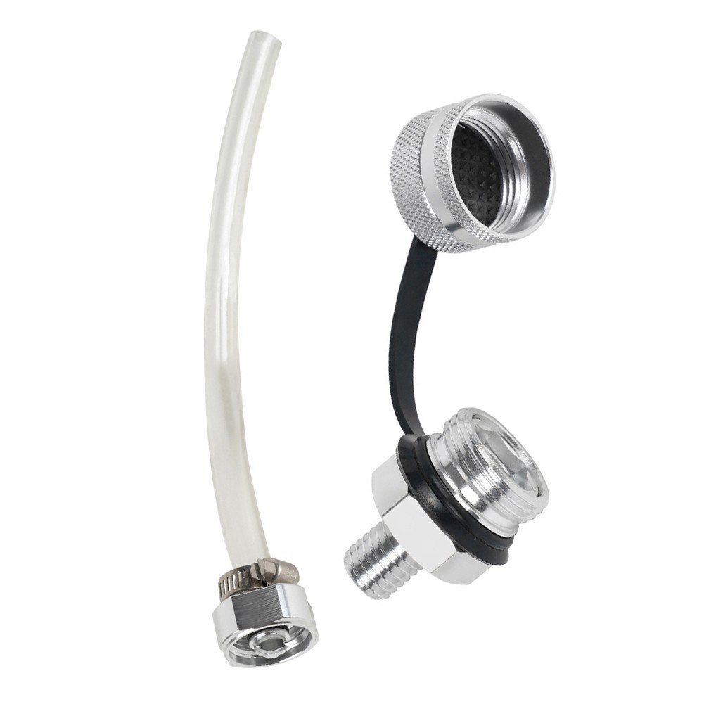 Hydraulic Quick Release Valve Aluminum for M12x1.25 M12x1.5 M12x1.75 Fittings