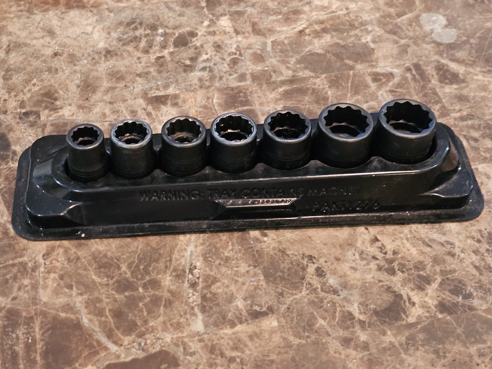 Snap On IMDFM 3/8″ Drive 12pt Semi Deep Impact Socket Set – Metric – 10MM-18MM