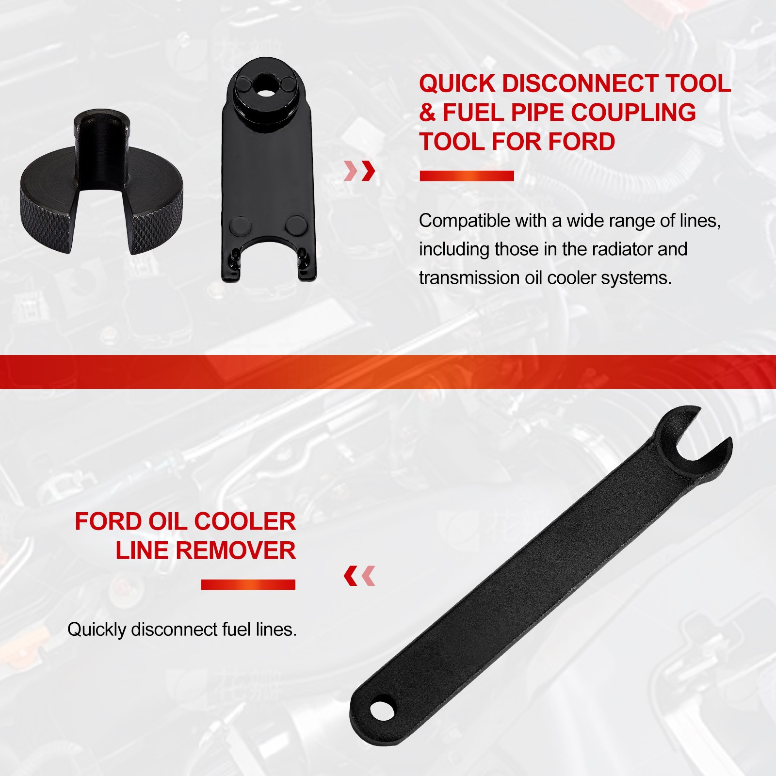 Fuel Line Disconnect Tool Set, 28 in 1 Master Quick Disconnect Tool Repair Kit