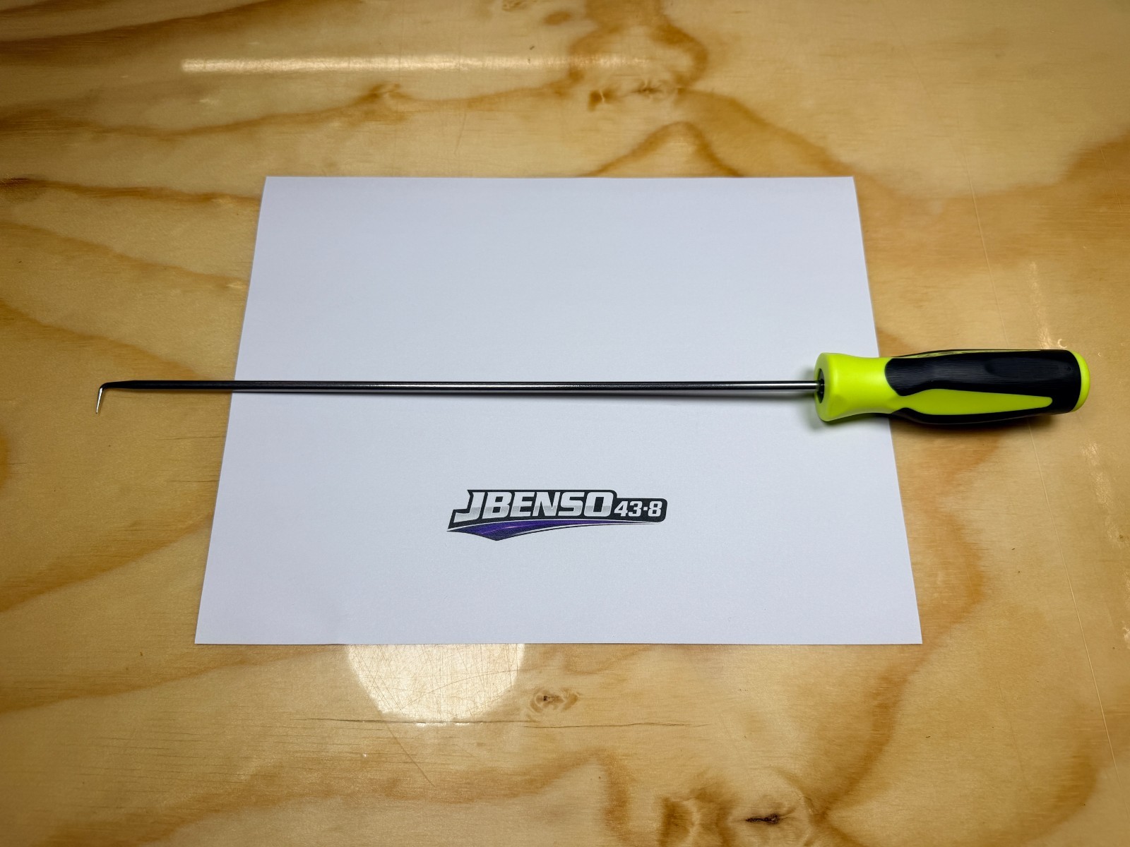 Snap-on Tools NEW HI-VIZ Soft Grip 16″ Long Heavy-Duty 90º Pick SGL12ASH90BHV
