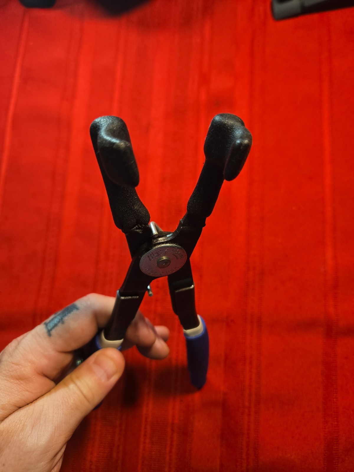 Blue-Point YA824C Spark Plug Blue Boot Removal Pliers USA