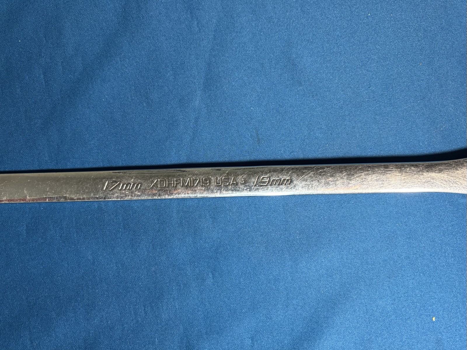 Snap-on 17mm-19mm Wrench Double Box End Metric 12 Point #XDHFM1719 USA