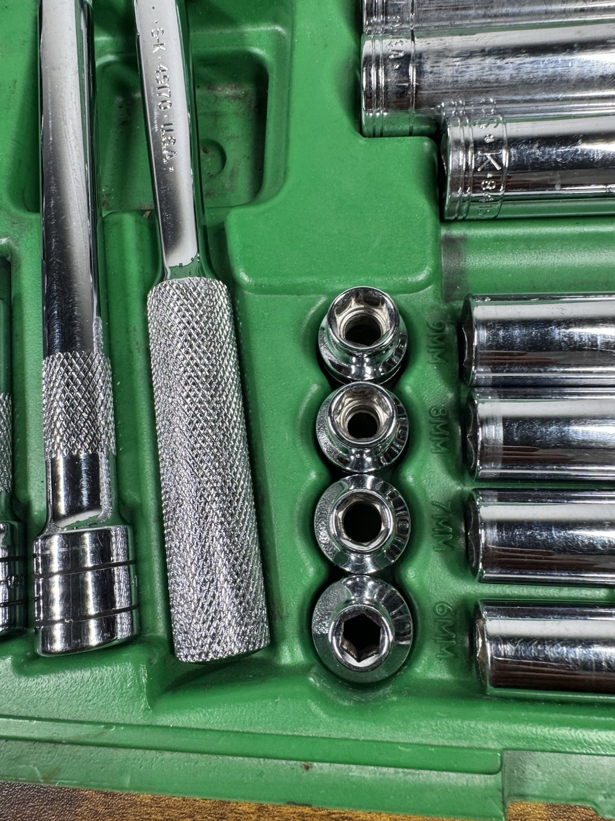 SK Tools S-K USA 94547 Standard & Metric 3/8″ Drive 45pc (Read Description)