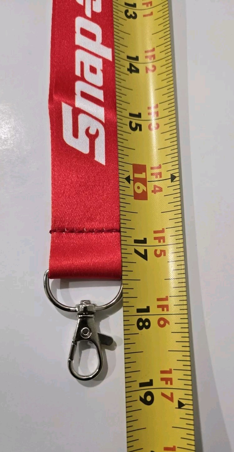 1X Red Snap on tools Promo PRY BAR screwdrivers per order pocket Clip NEW + GIFT