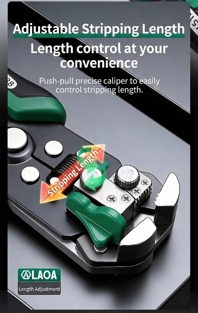 Professional Automatic Wire Stripping Pliers Terminal Crimping Tool