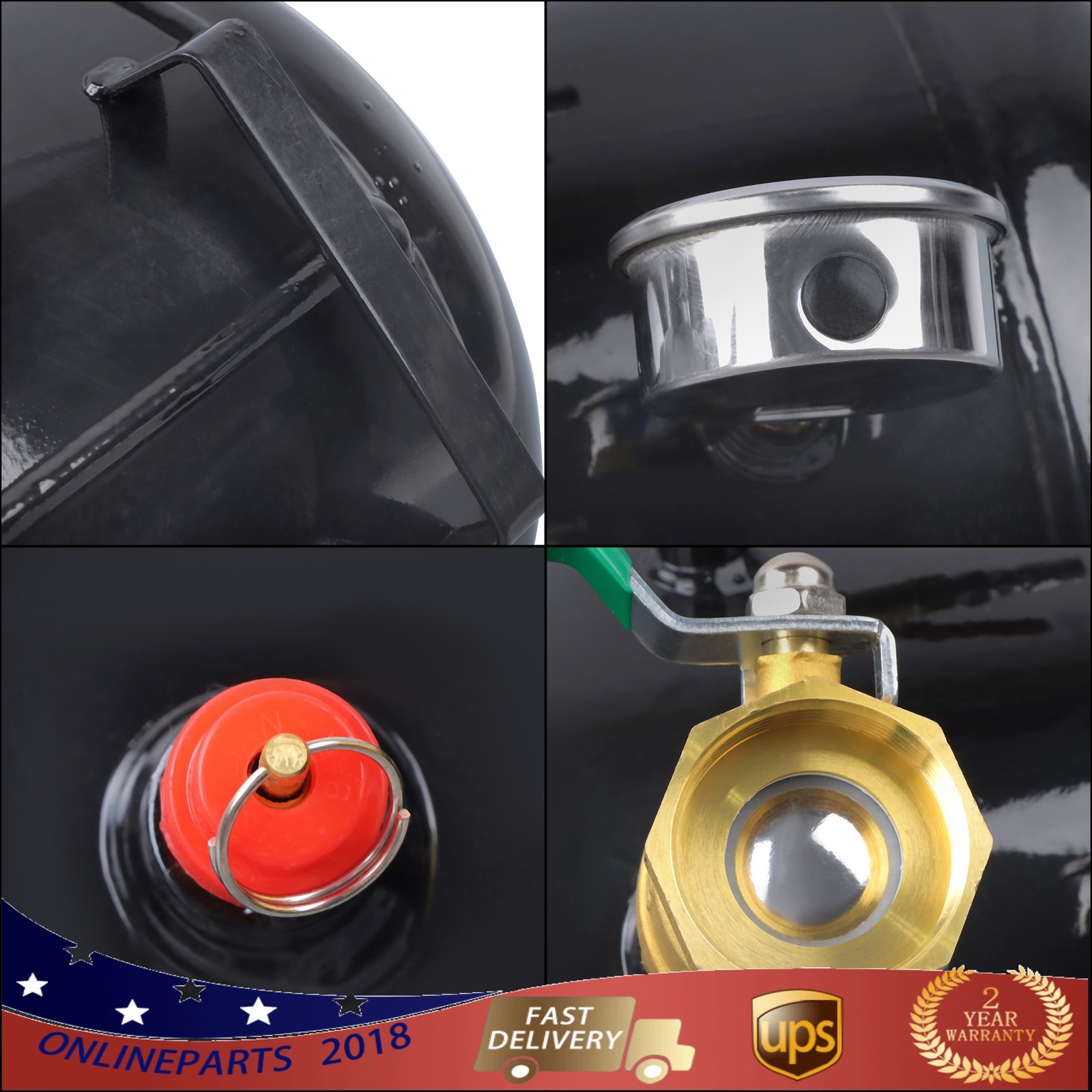 145PSI Air Tire Bead Seater Blaster Tool Seating Inflator Truck Car 5 Gallon