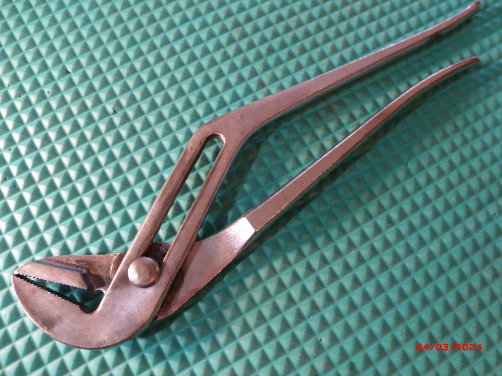 VINTAGE «DIAMALLOY» U.S.A. GROOVE-JOINT #HL116 ADJUSTABLE PLIERS(11 POSITIONS)