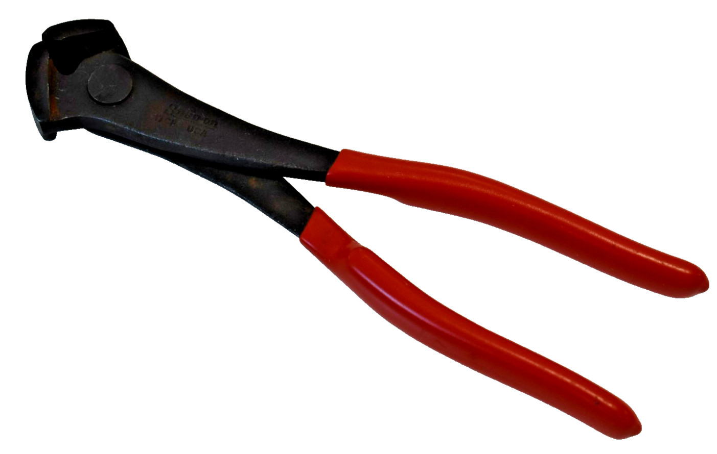 Snap-On Tools 17CP 7.5” Long Red Handle End Nipper Cutter Pliers USA