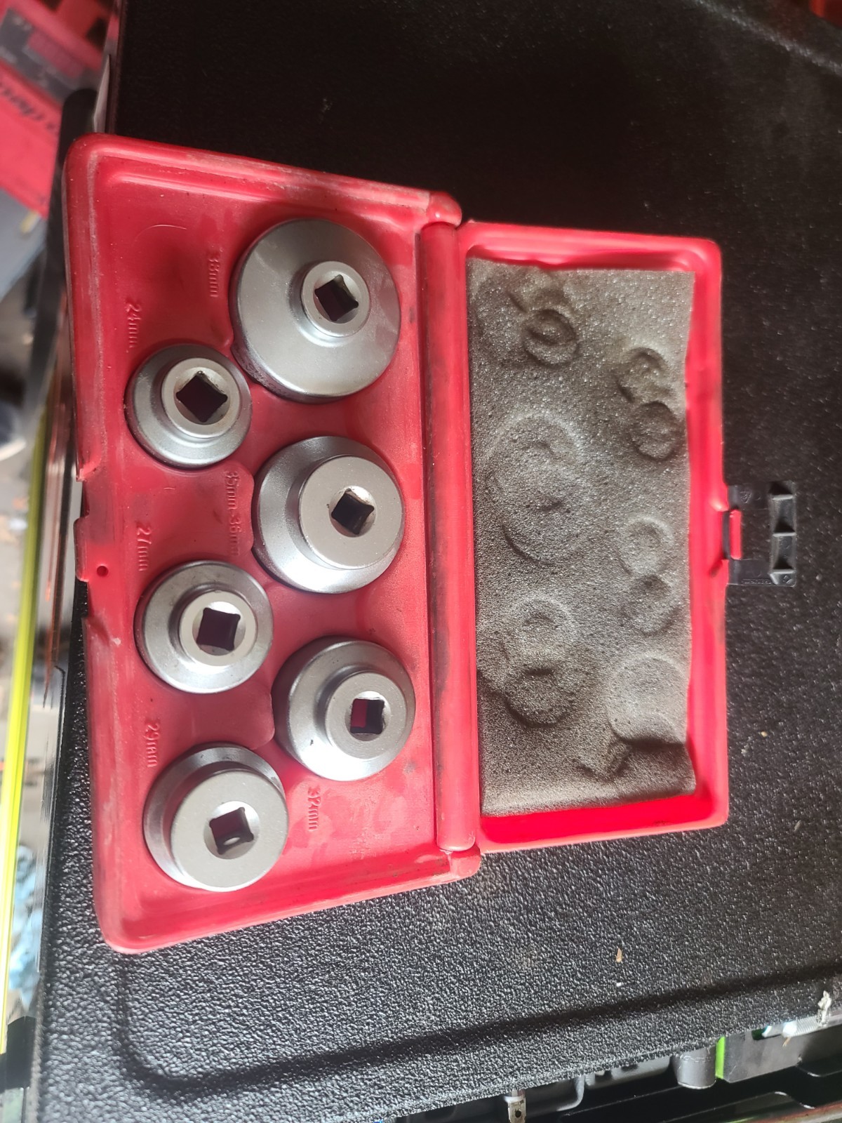 MATCO TOOLS OFSR60 6 PIECE OIL FILTER SOCKET SET
