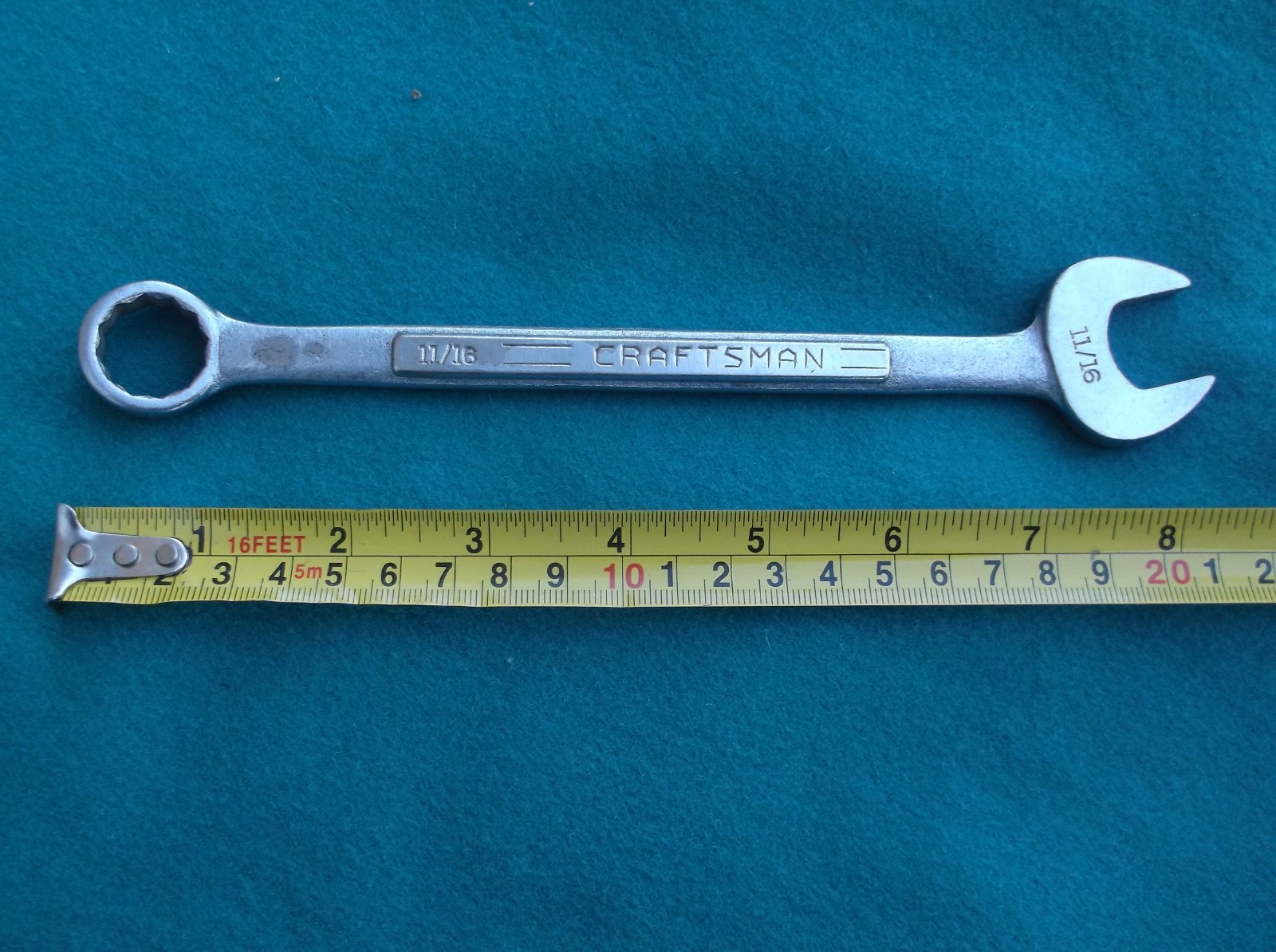 Vintage Craftsman 11/16» Combination Wrench =V= Series Forged in USA