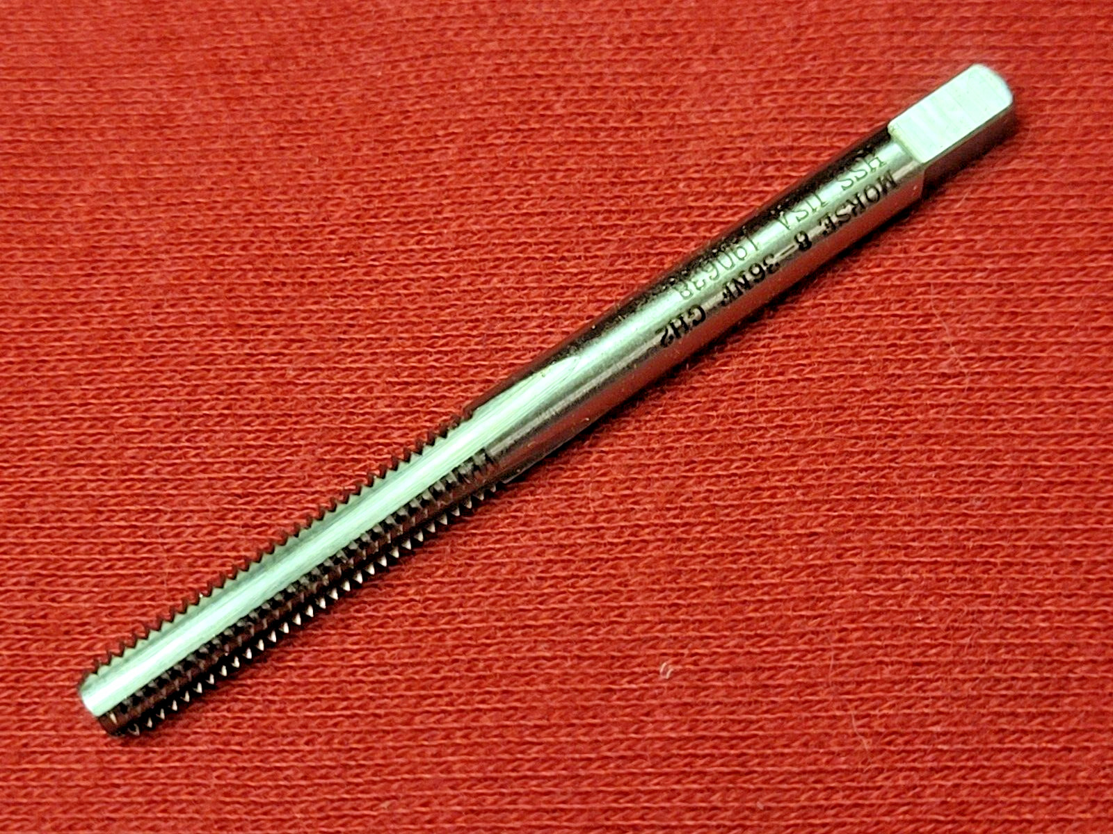 6-32 NC Bottom Hand Tap Morse MT3733823 HSS 3FL USA 6/32