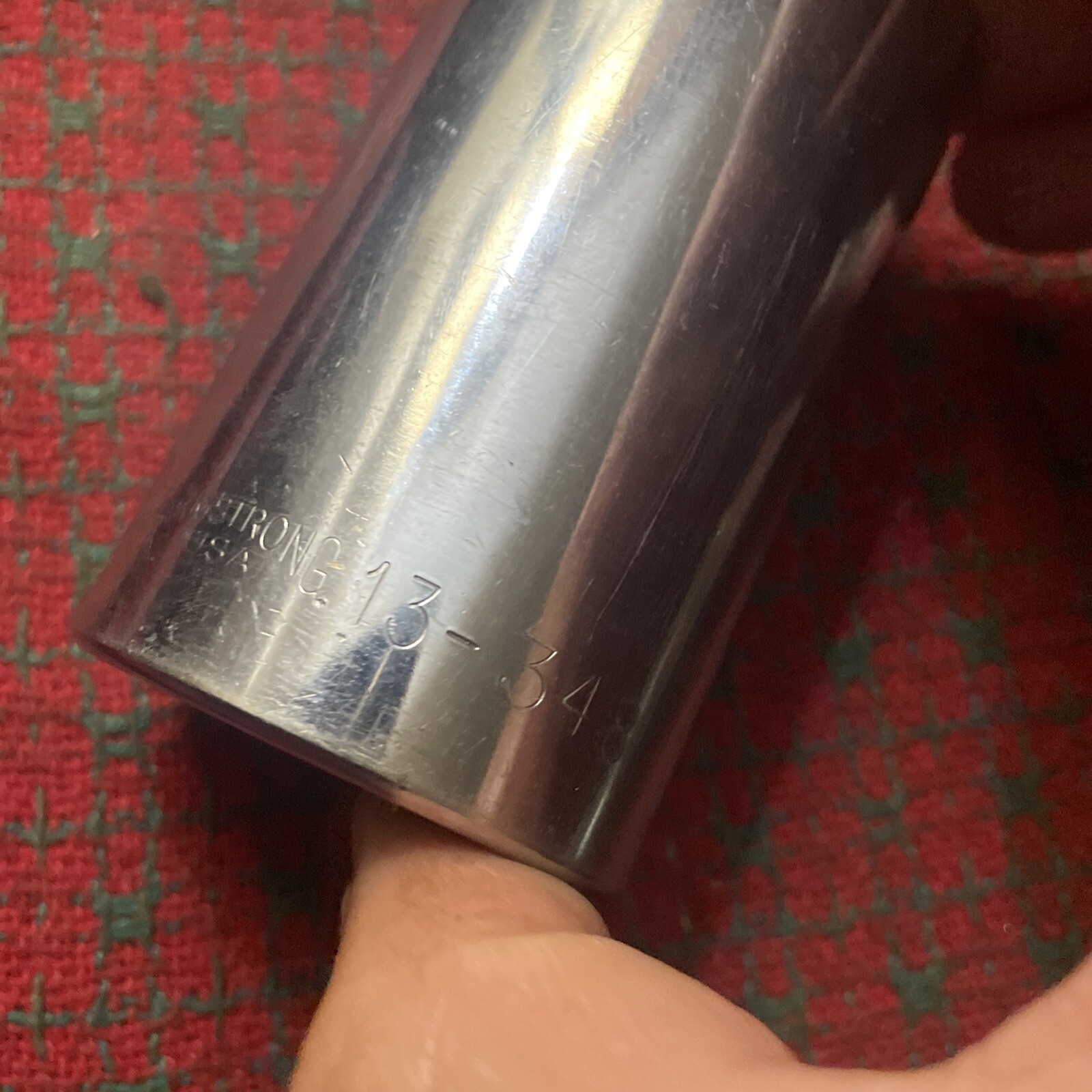 Armstrong Tools 1-1/2″ Socket 3/4″ Drive Deep well Socket USA 🇺🇸 13-348 Nice!