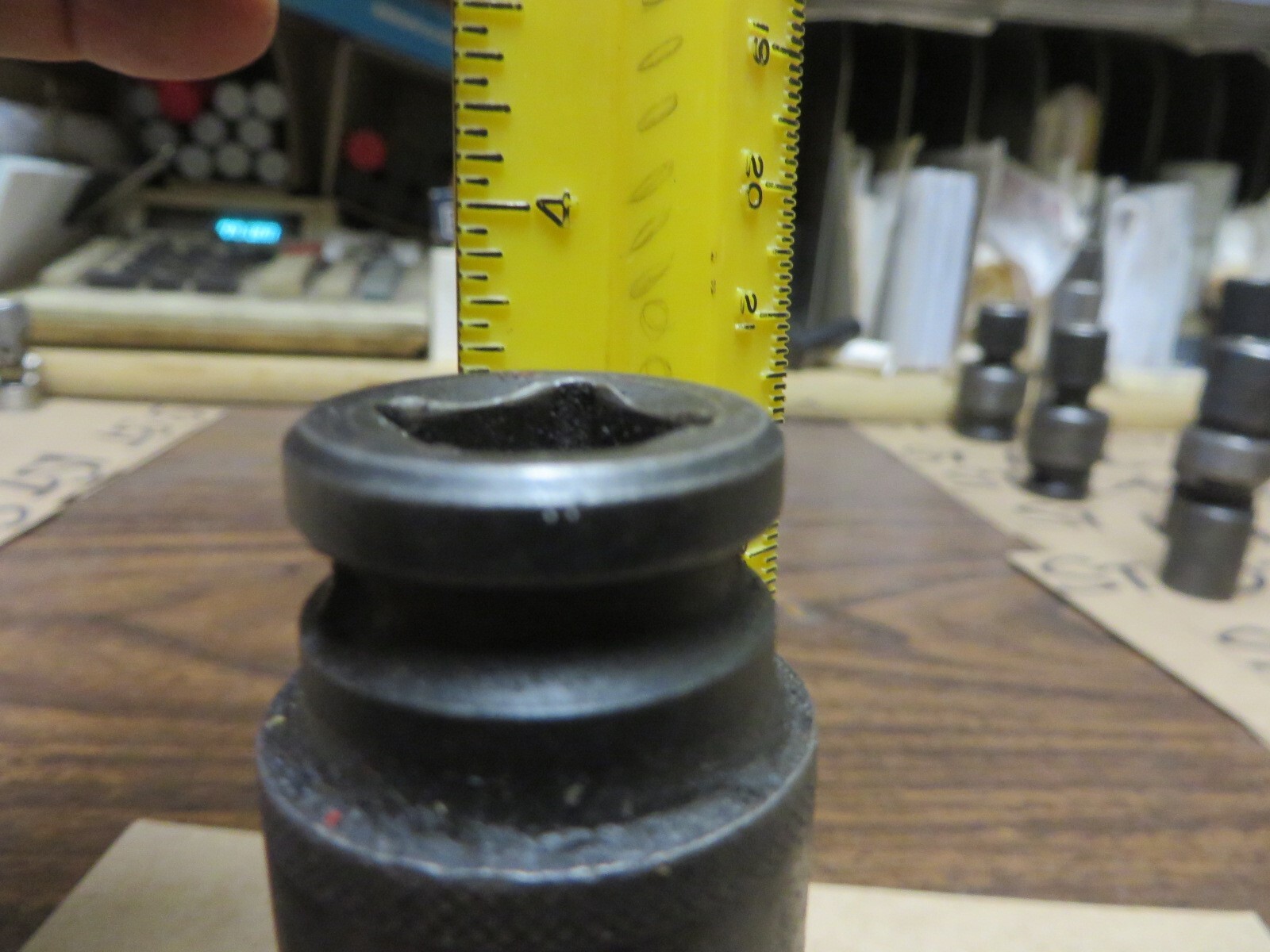 Olsa Tools CR-MO IMPACT SWIVEL 6 POINT 11mm DEEP SOCKET 1/2″ DRIVE