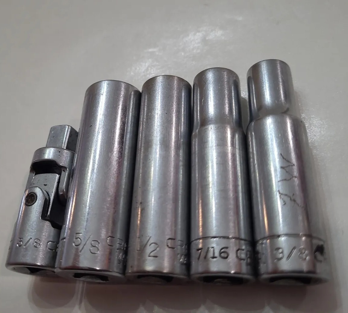 3/8″ Drive Craftsman V series Socket Set 12 point 6 point Deep Regular Sockets