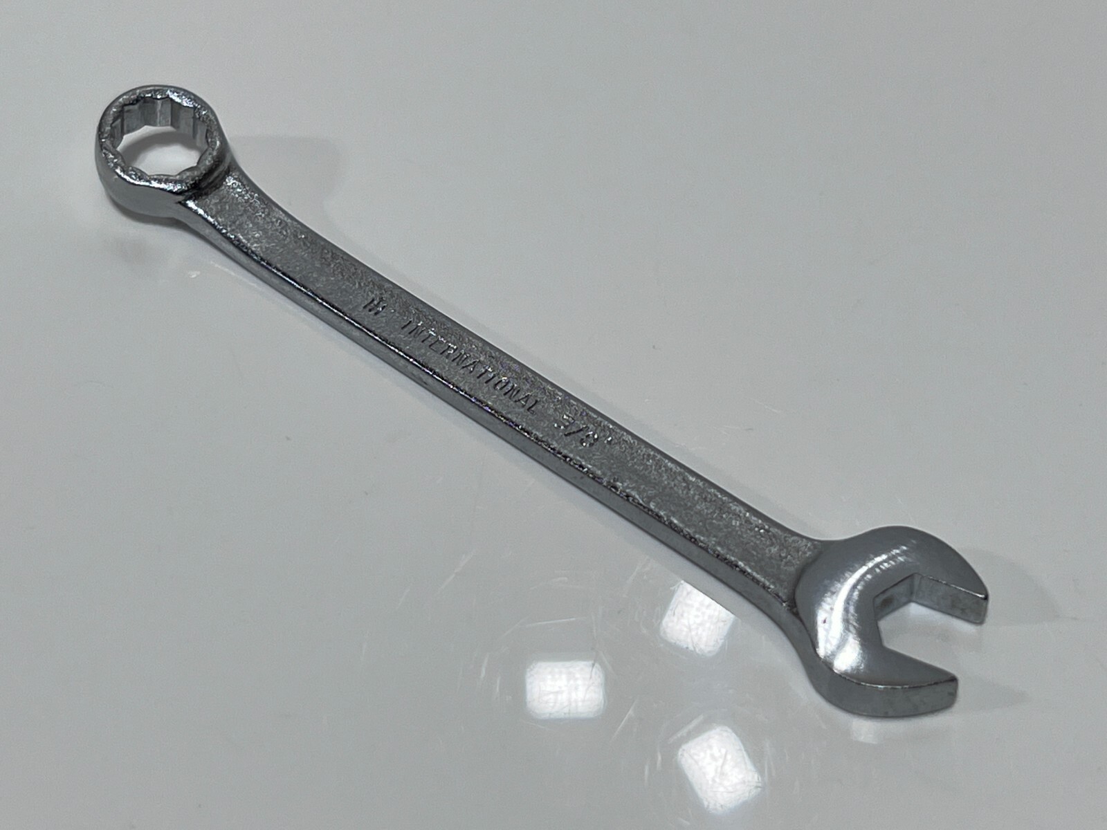 IH International Harvester 999435R1 NOS USA Made 3/8” SAE Combination Wrench