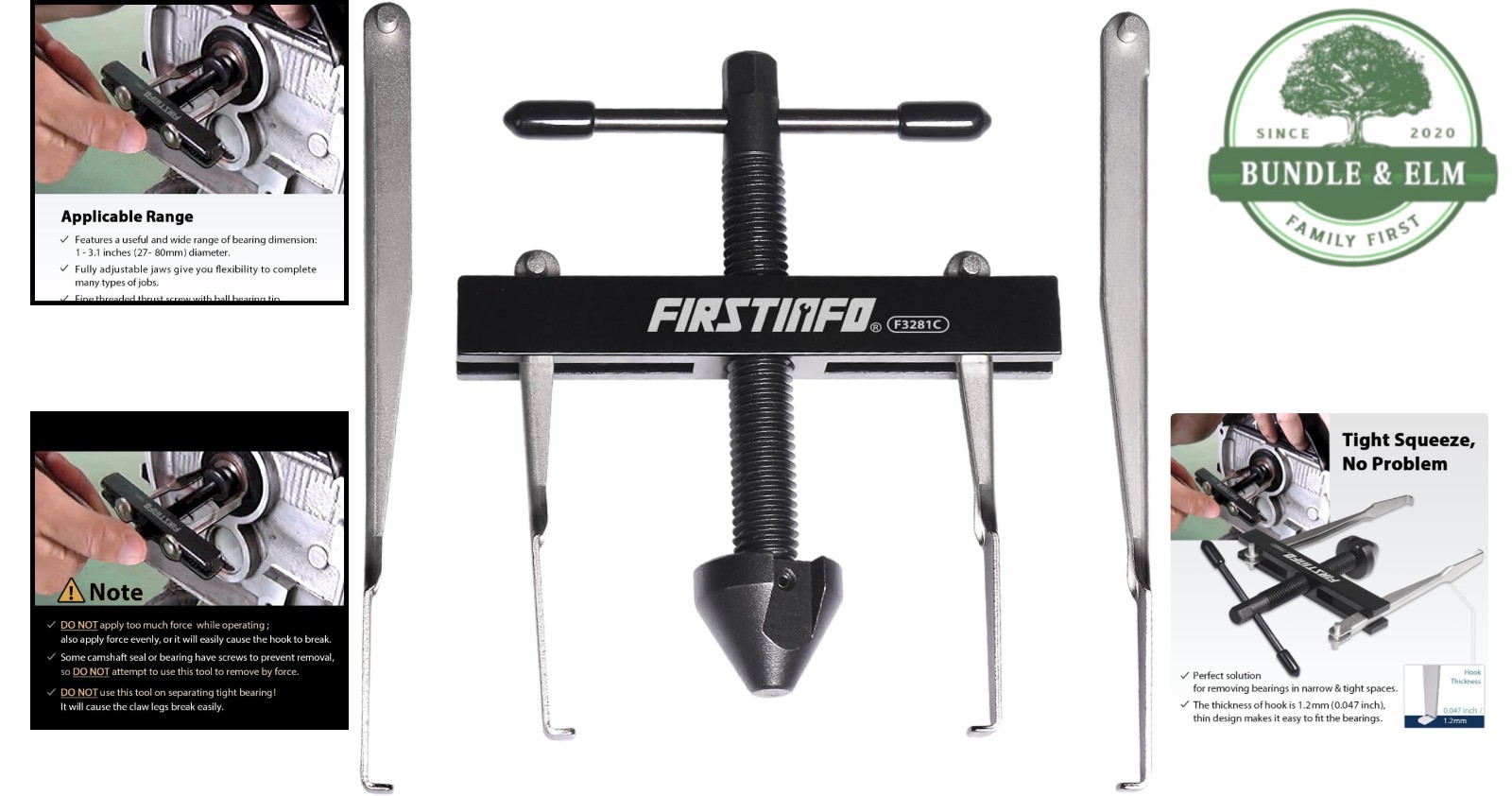 Efficient Crankshaft Puller Tool for Oil Seal Replacement without Dismantling