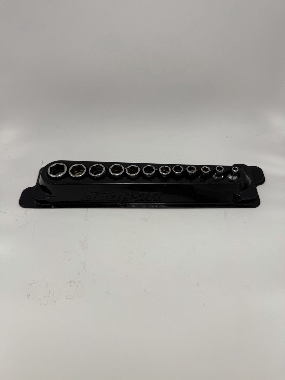Snap On 1/4 Shallow Socket Set 4-15mm 6 Point 12 Piece PAKTY261