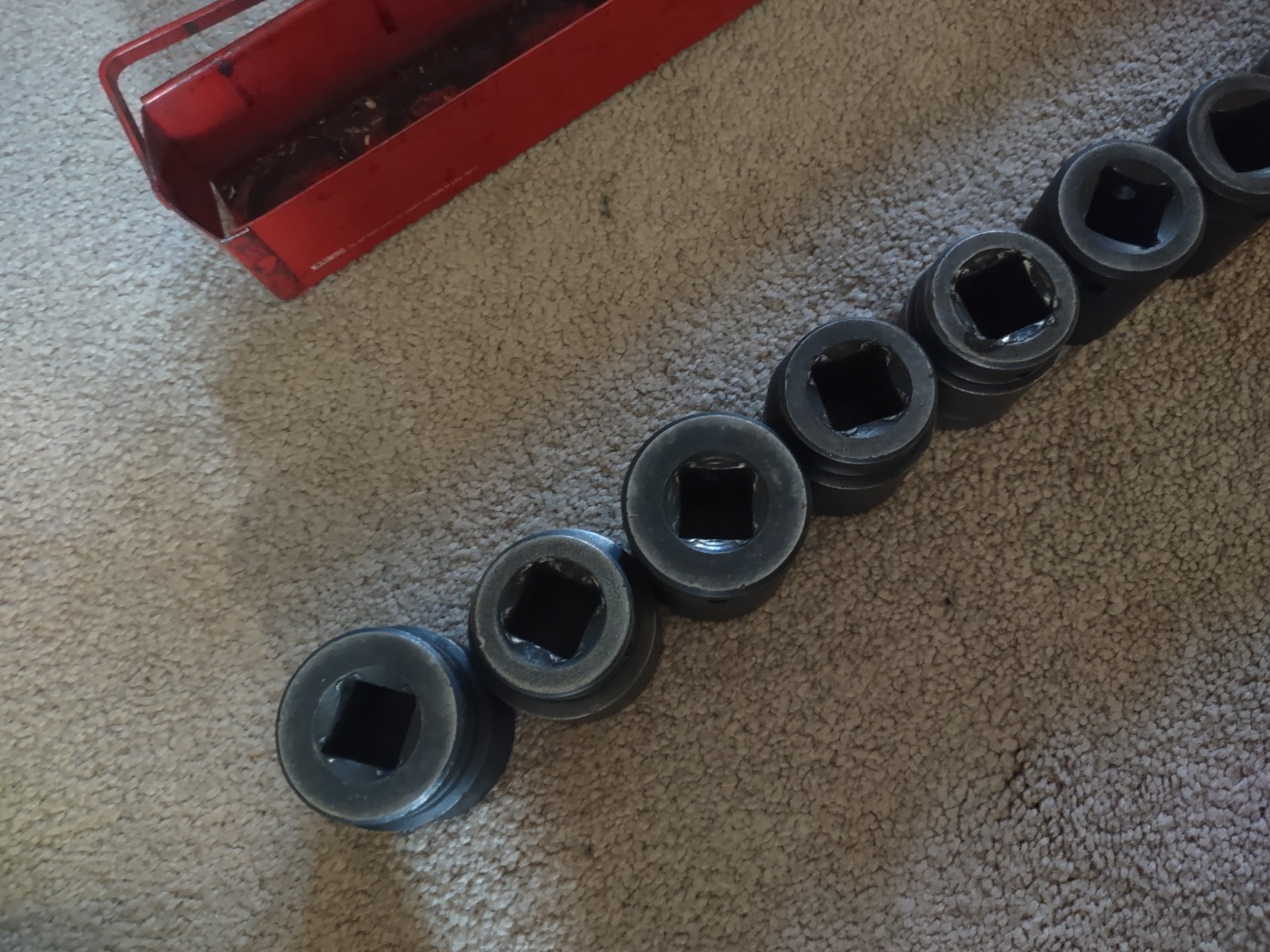Mac Tools ZP446R-246R 11Pcs 3/4″-1-3/8″ 3/4″ Dr Short Impact Socket Set