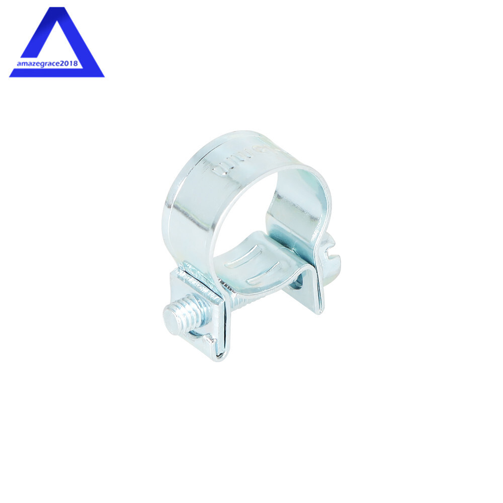 30 Pcs 1/4″ 5/16″ 3/8″ Fuel Injection Gas Line Hose Clamps Clip Pipe Clamp