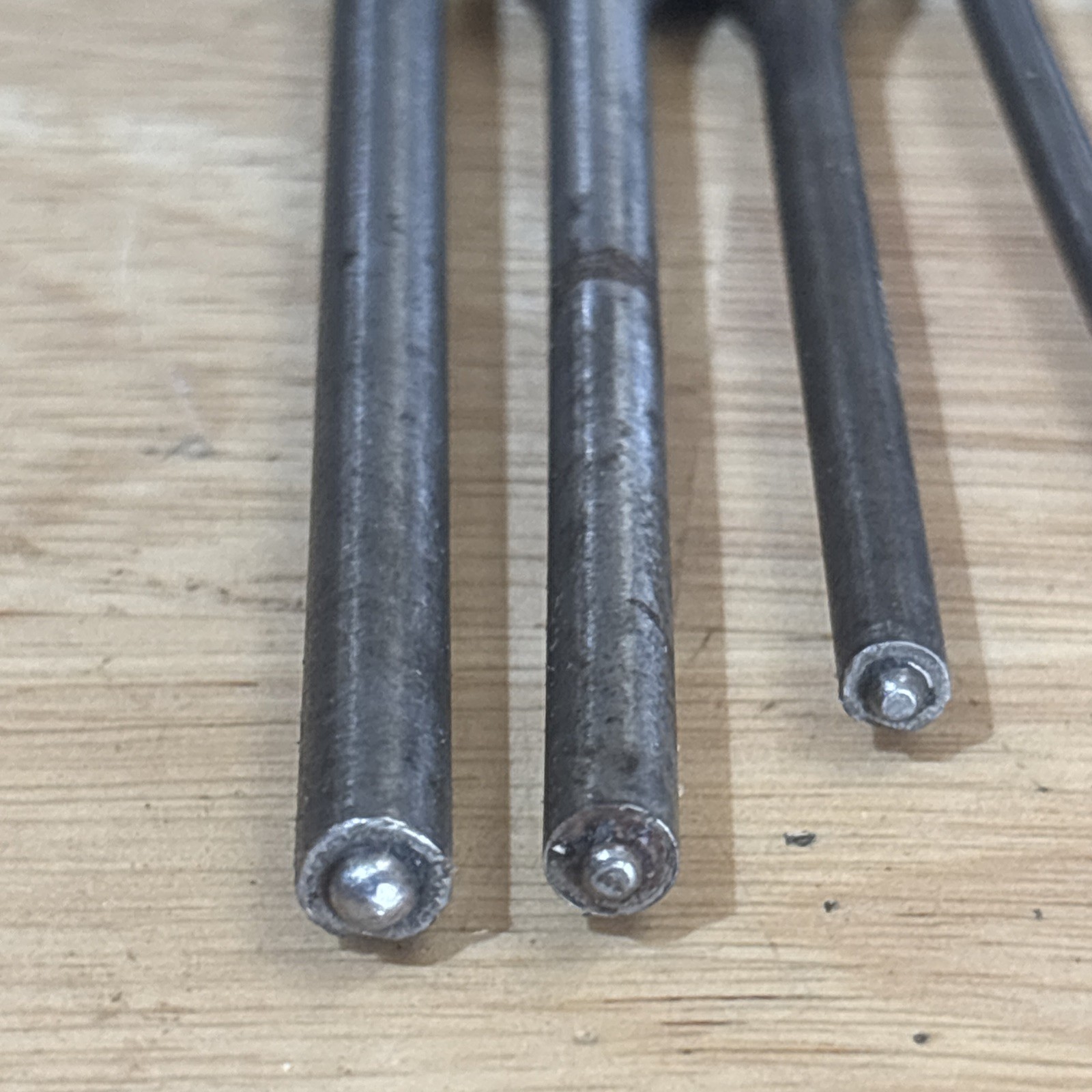 Proto Professional Roll Pin Punch Set 1/16” To 1/4” J49007S2 USA READ!