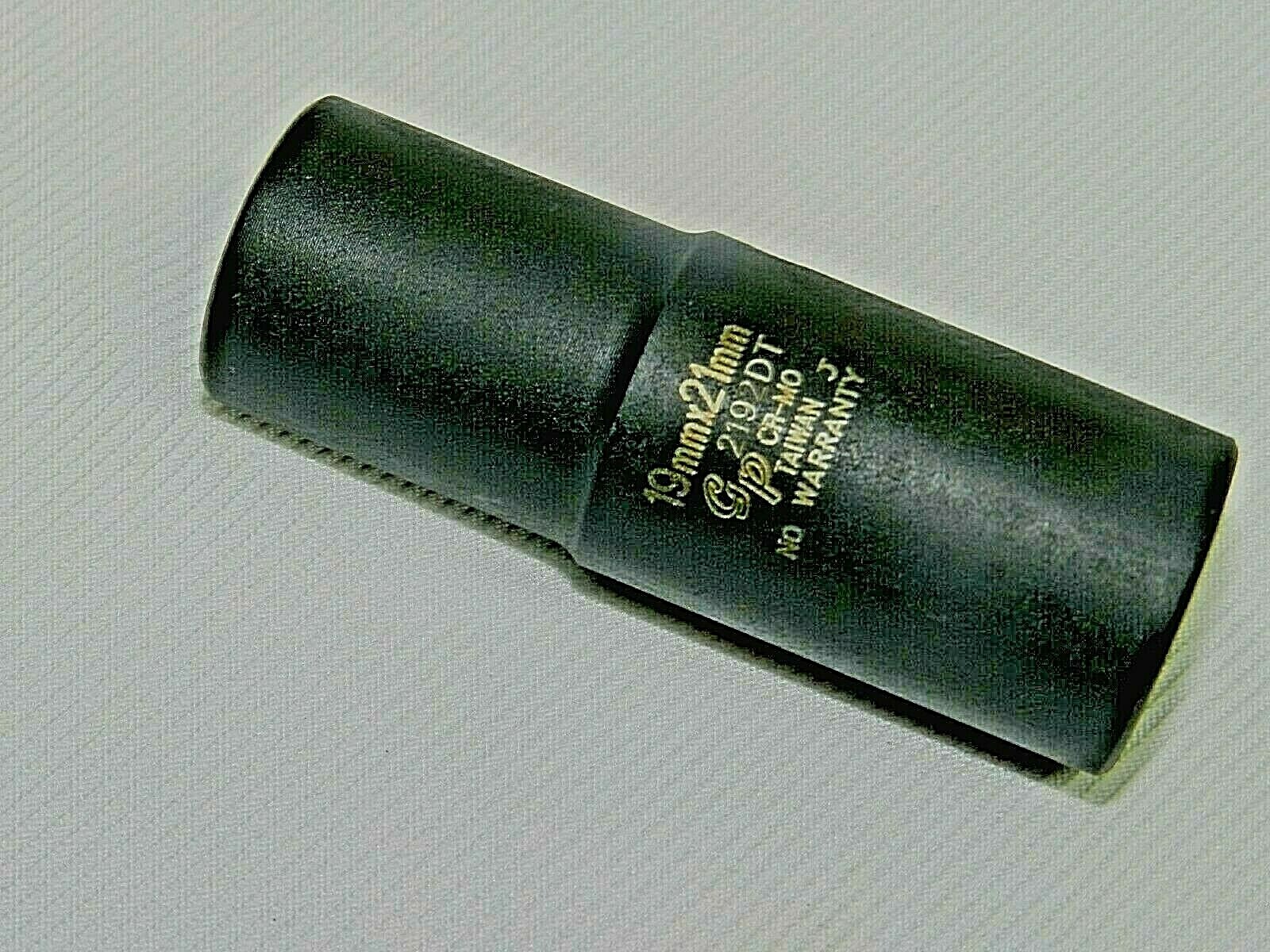 1/2″ flip impact socket 19mm & 21mm extra thin wall- » Gray pneumatic»