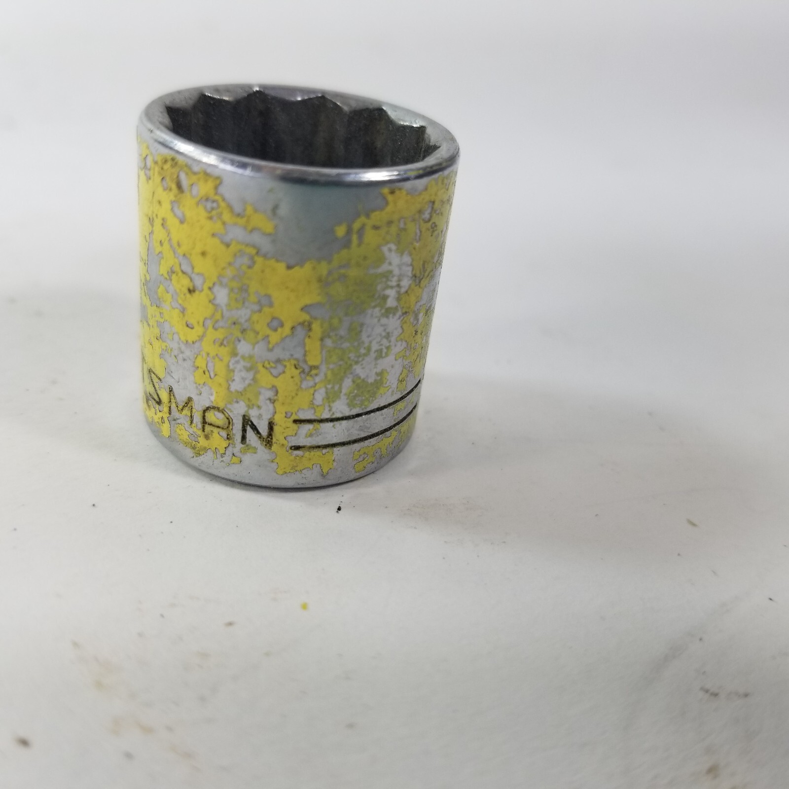 Vintage Craftsman 3/8″ Drive 11/16″ Standard 12-Point Socket =V=
