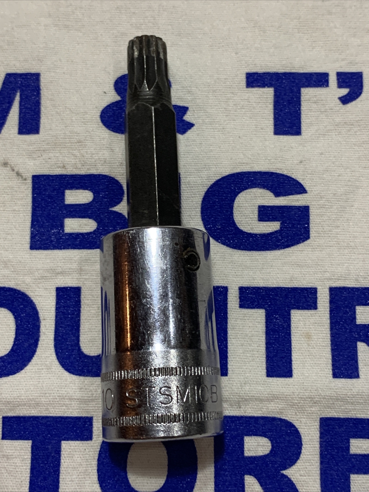 Snap-on 1/2″ Dr Metric 10mm Standard Triple Square Bit Socket Driver STSM10B