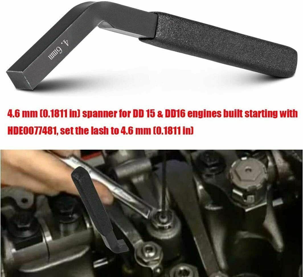 for DD13 DD15 DD16 Jake Brake Feeler Gauge Engine Brake Adjustment Tool Set 3pcs