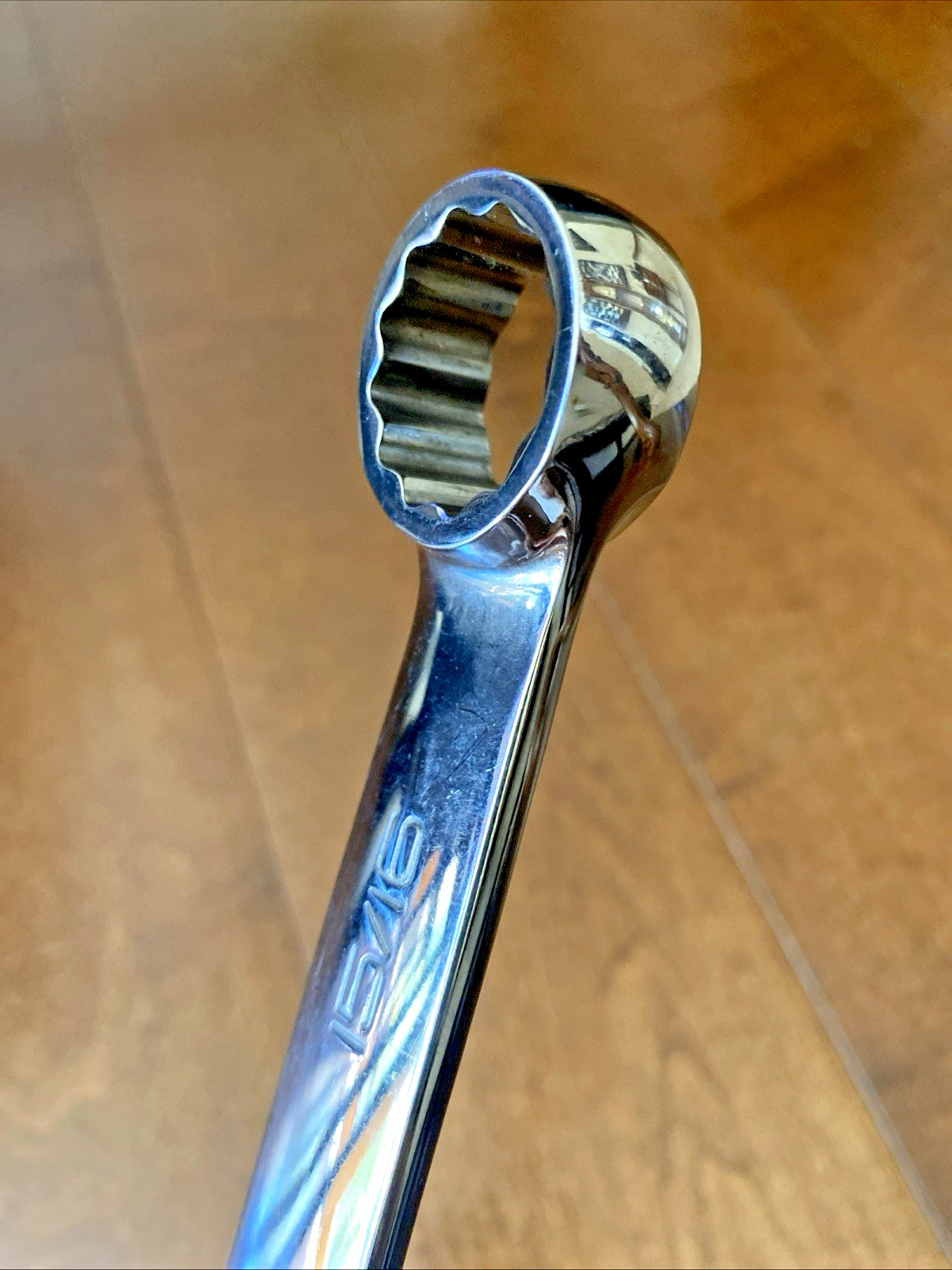 SNAP ON TOOLS NO. OEX30B SAE 15/16″ FLANK DRIVE 12-PT COMBINATION WRENCH