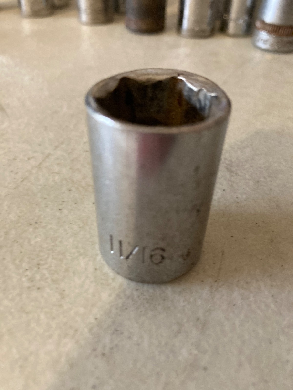 Assorted 1/2″ drive sockets